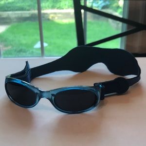 Baby Banz sunglasses - blue. Excellent condition!